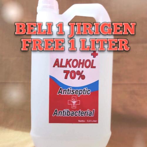 Foto Produk alkohol 70% 5 liter dari QueenKimia