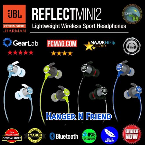 Jual JBL Reflect Mini 2 / Mini2 Wireless In-Ear Sport Headphone Original -  Jakarta Pusat - HANGER N FRIEND | Tokopedia