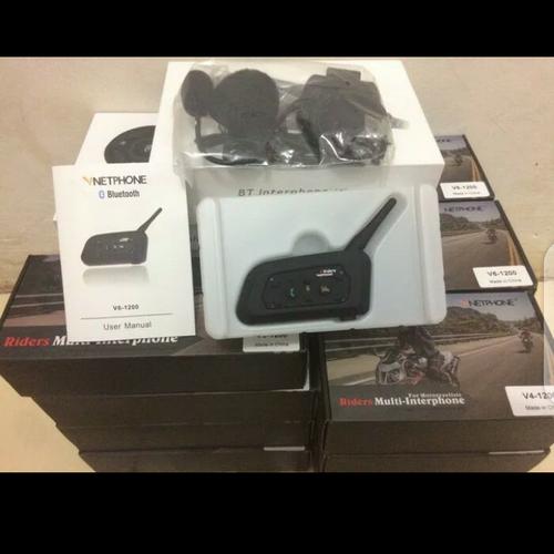 V6 Vnetphone Bluetooth Helm Intercom 
