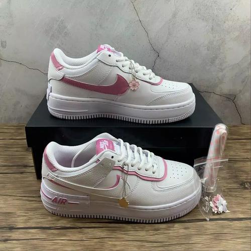 NIKE AIR FORCE 07 AF1 ORIGINAL Shadow Kasual Sneakers Womens pink di  Seven Sport Tokopedia