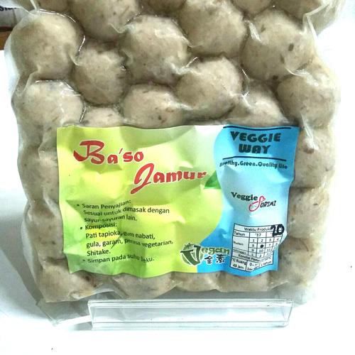 Jual Baso Jamur Veggie Way 400g Frozen Food Kota Bandung Veggiefood Tokopedia