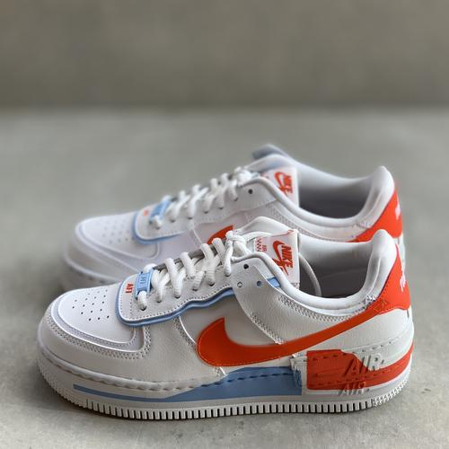 Jual NIKE AIR FORCE 1 SHADOW SUMMIT WHITE TEAM ORANGE - Kota Bandung -  shoebite_ | Tokopedia