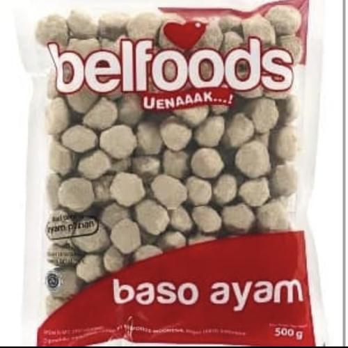 Foto Produk belfoods bakso ayam kerikil 500gr dari Aishakira online