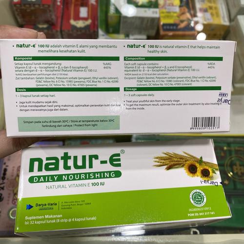 Foto Produk natur e 32 kapsul dari sentosaherbs