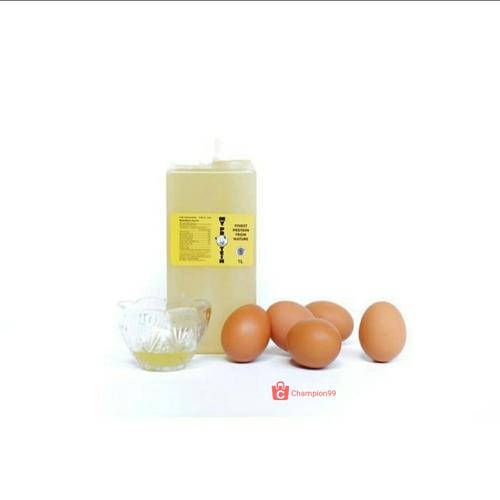 Foto Produk Putih Telor Cair Premium Egg White 1L Pasteurised Putih Telur Beku 1Lt dari Champion99