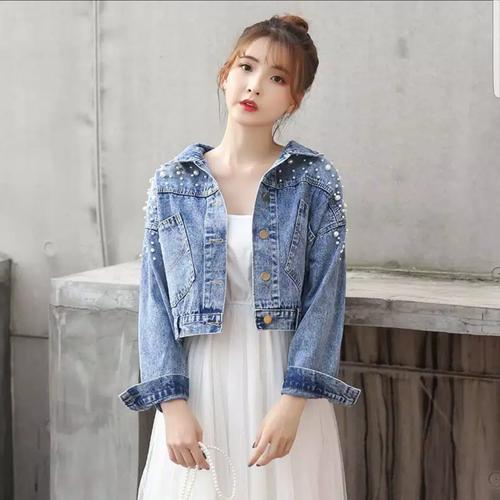 long top with jeans jacket