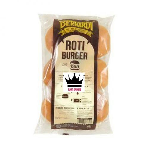 Foto Produk Bernardi Roti Burger Isi 6pcs dari raja daging