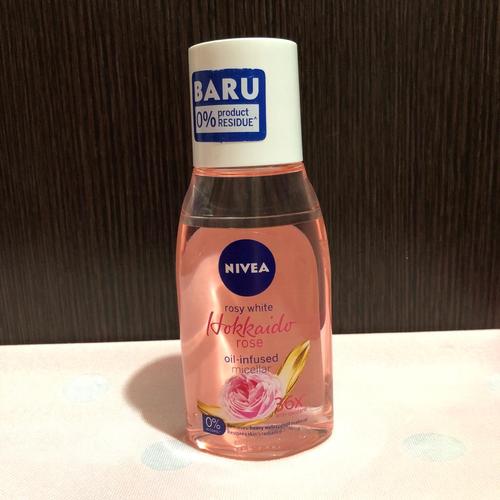 micellar water nivea hokkaido rose