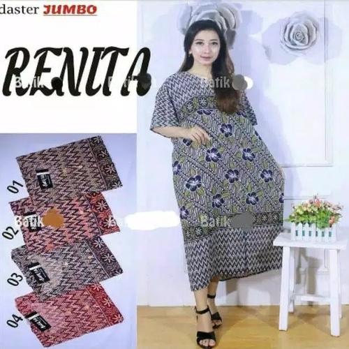 Foto Produk daster jumbo busui Renita dari Zaada Batik