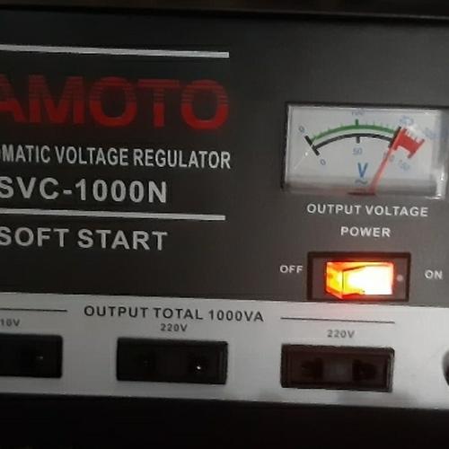 Foto Produk Stabiliser SAMOTO 1000 SVC1000 SVC-1000VA stavolt stabilizer dari Innovatech Official