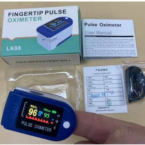 Foto Produk LK88 Oximeter Fingertip Pulse Pengukur Kadar Oksigen Detak Jantung TFT dari Palugada Distribusi