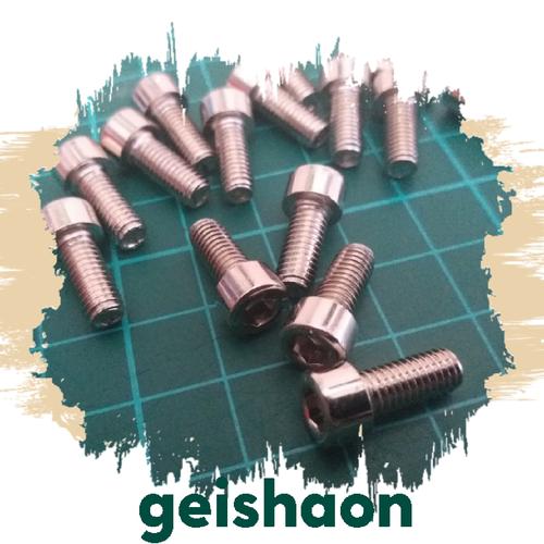 Gambar Baut L Sepeda Ukuran Bottle Cage - Baja Silver dari geishaon Kota Tangerang Selatan Tokopedia