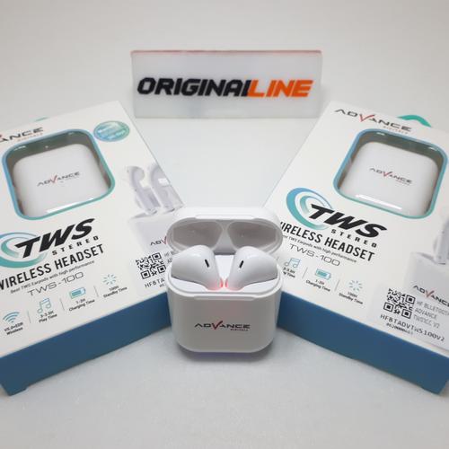 Jual HEADSET BLUETOOTH ADVANCE TWS-100 