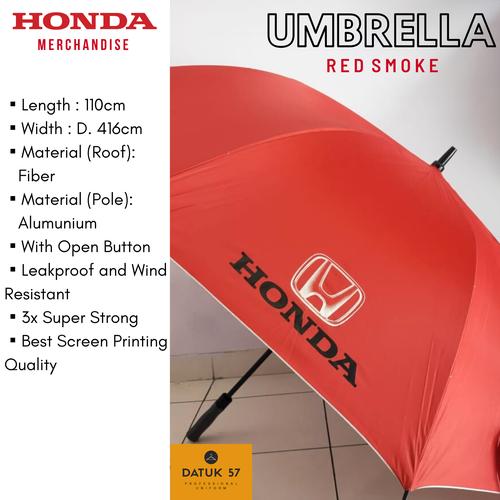 Foto Produk Souvenir Hadiah Payung Honda Golf - Hitam dari Datuk Collection