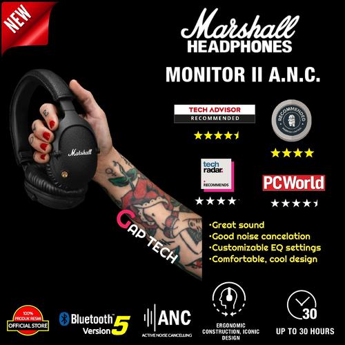 Jual Marshall MONITOR II ANC / MONITOR 2 ANC Over Ear Bluetooth Headphones  - Jakarta Pusat - GAP TECH OFFICIAL | Tokopedia