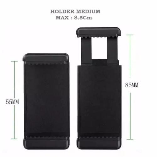 Foto Produk Clamp Holder U Tebal Phone Holder Hp 2 Posisi dari jaminmurah899