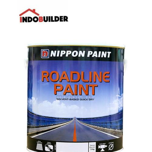Jual NIPPON ROADLINE PAINT 1 KG HITAM PUTIH KUNING CAT MARKA JALAN