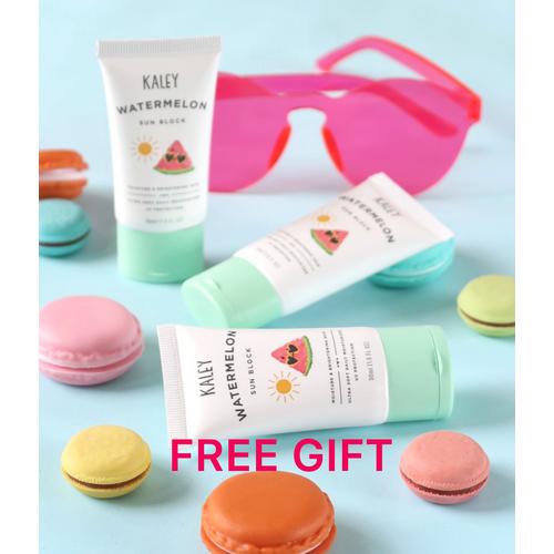 kaley watermelon sunblock