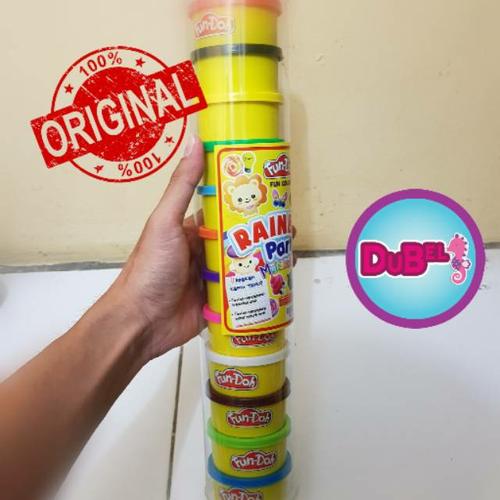 Foto Produk Fun Doh Refill isi 12 Pc / ORIGINAL / Lilin Mainan Anak - Tanpa buble dari Dunia Belajarku