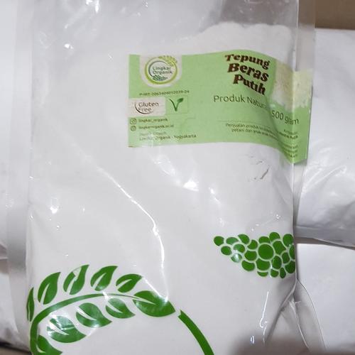 Foto Produk Tepung Beras Putih Organik merk Lingkar Organik 500 gram dari mywhitepeony
