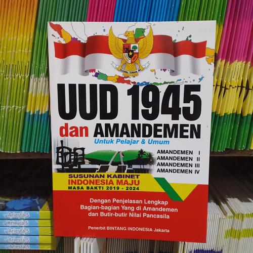 Foto Produk Buku Undang Undang ( UUD ) 1945 dan Amandemen Untuk Pelajar dan Umum dari nasution. shop