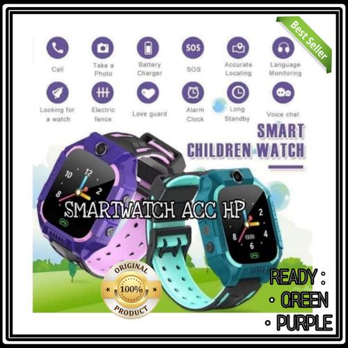 Jual SMARTWATCH Z6 KIDS GPS AMAZFIT JAM TANGAN MIRIP IMO Z5 BIP