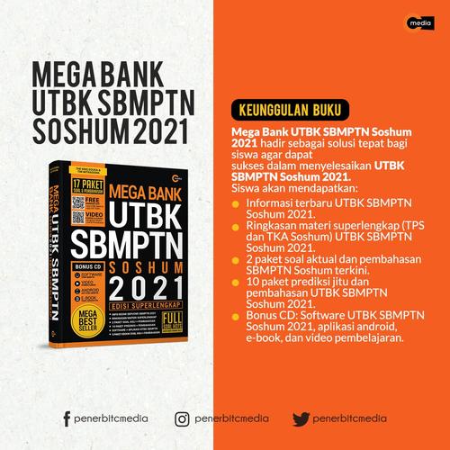 Jual Mega Bank Utbk Sbmptn Soshum 2021 Jakarta Selatan Dualapanbookstore Tokopedia