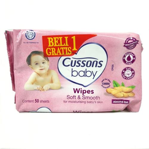 Jual Tisu Basah Cussons Baby Pink Soft Smooth 50 Sheet Tissue Basah Jakarta Utara Levin Mart Sunter Tokopedia