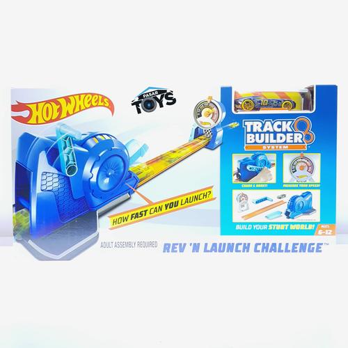 Gambar Hot Wheels Track Builder Rev 'n Launch Challenge dari PasarToys undefined Tokopedia