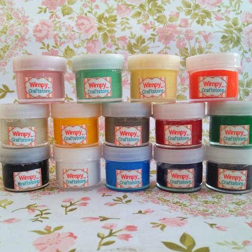 Foto Produk Pigment pewarna resin perlengkapan pigmen cat resin cast bahan craft dari Wimpy Clay