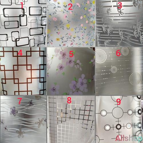 Foto Produk sticker kaca motif Lebar122cmxP50cm - Ready No.1-34 dari AllShopsticker