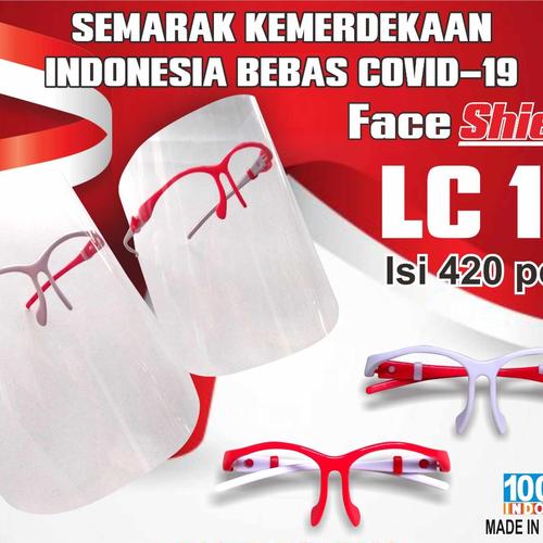 Jual Face Shield Bendera Indonesia 17 Agustus Kemerdekaan Paskibra Kota Bandung Gazafiesca Tokopedia