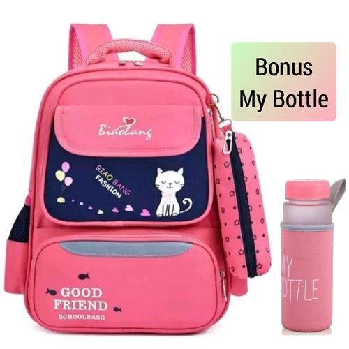 Jual Tas Sekolah Perempuan Anak Sd Smp Merah Muda Kota Bandung Kebunkoe Tokopedia<script async src=