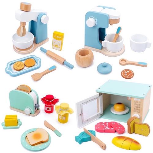 Foto Produk Cafe Bakery Wooden Toy Pastel Pretend Play Masak Masakan Mainan Kayu - Mixer dari My Own Flashcards