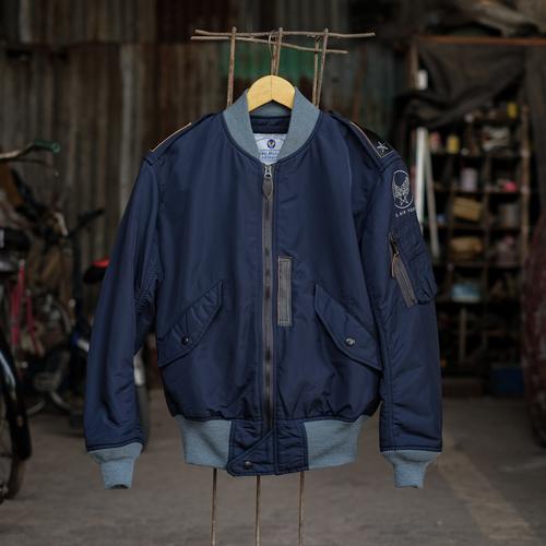 flight jacket navy