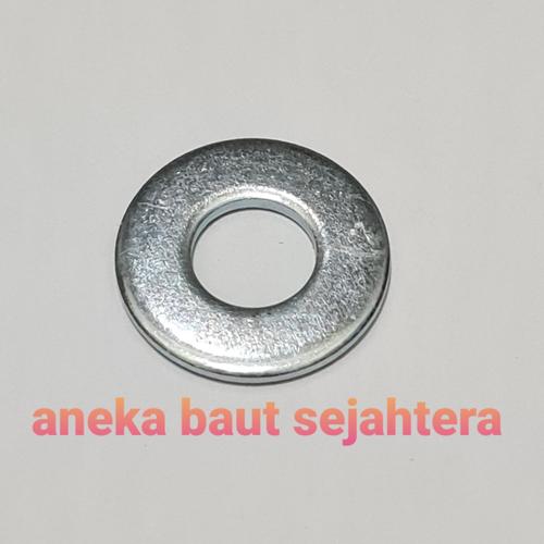Foto Produk Ring Plat M10 Putih dari ANEKA BAUT SEJAHTERA