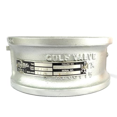 Jual CHECK VALVE WAFER 6 INCH CLASS ANSI 150 GULF VALVE FLOW CONTROL
