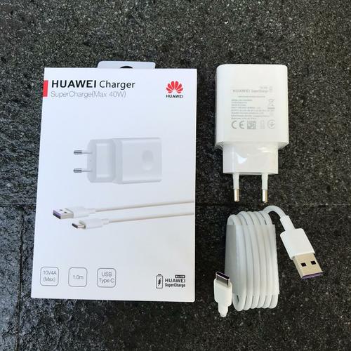 Charger Original Huawei Supercharge 4A max 40w mate 20 lite p30 pro Putih  di Louis Phone Cell Tokopedia
