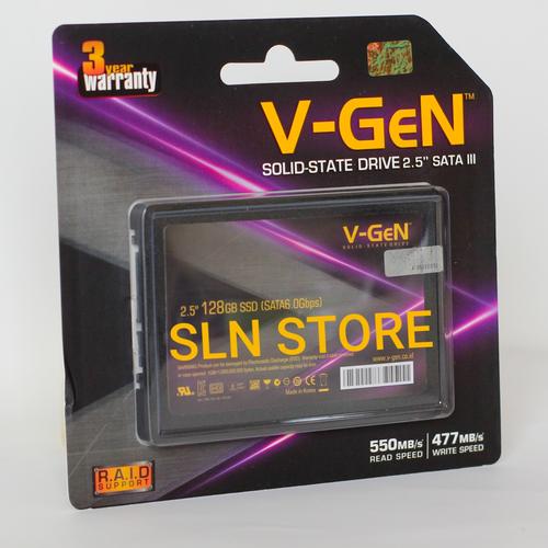 Foto Produk SSD 128GB 256GB 512GB 1TB 2TB V-GeN SATA 3 Solid State Drive 2.5" HDD - 128GB dari SLN Store