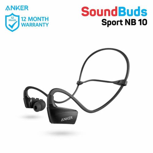 Foto Produk EARPHONE ANKER BLUETOOTH SOUNDBUDS SPORT NB10 ORIGINAL dari Vegas-Auto