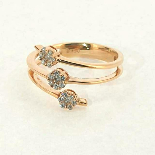 Foto Produk Cincin Emas Berlian Goldmart Spiral Ring - SR 0795AY dari Goldmart Official Shop