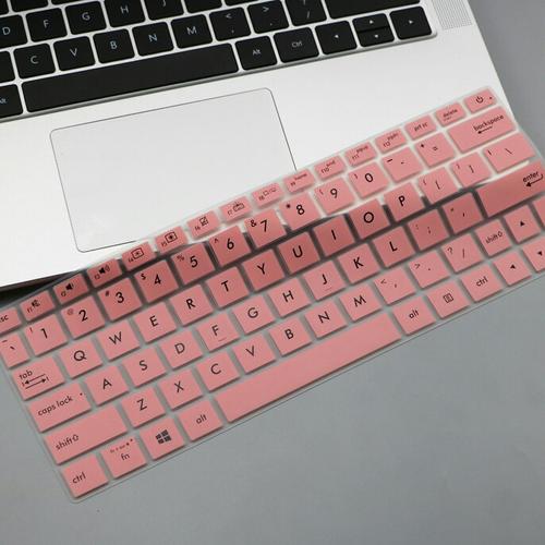 Gambar Keyboard Protector Asus Zenbook 13 UX333FA UX333FN UX334FLC UX334FAC - Merah Muda dari Grace Computer_NEW undefined Tokopedia