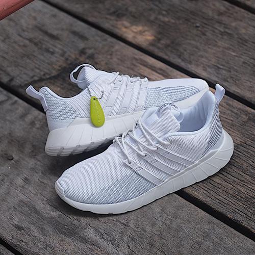 Jual ADIDAS QUESTAR FLOW TRIPLE WHITE 