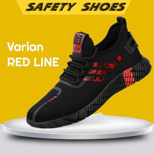 Foto Produk SEPATU SAFETY SHOES MODEL SPORT (TOP02) RINGAN (UJUNG BESI) dari Umaila