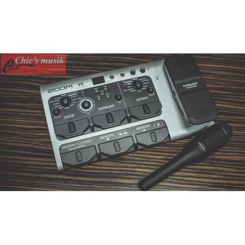 Gambar Multieffect vocal Zoom V6 (include mic) dari Chics Musik Store Jakarta Timur Tokopedia