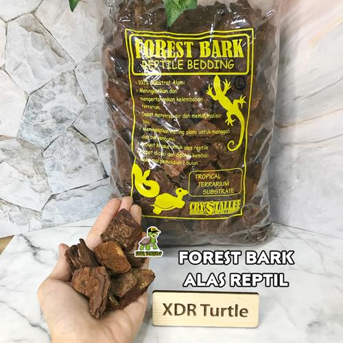 Foto Produk FOREST BARK 1KG PREMIUM ALAS KANDANG REPTIL BALLPYTHON PANANA TEGU dari XDR TURTLE