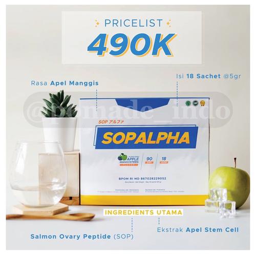 Foto Produk SOP ALPHA Bio Boost BioBoost Suplemen Immune Tubuh BPOM ORIGINAL HALAL dari @Pomade_Indo