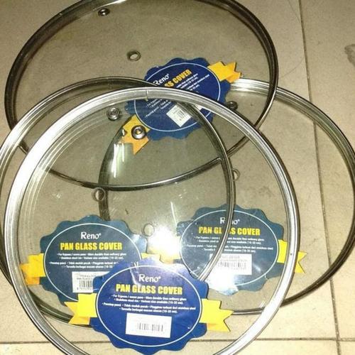 Foto Produk Tutup Kaca Untuk Panci Wajan 20 cm Pan Glass Cover dari DANU KICHEN