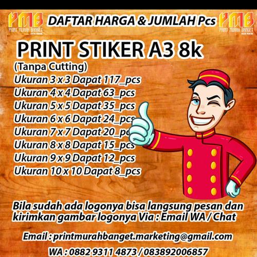 print stiker a3
