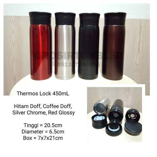 Foto Produk Tumbler lock Vacuum 450 ml dari grosir tumbler